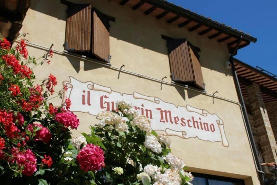 Guerrin Meschino Hotel Montemonaco Kültér fotó